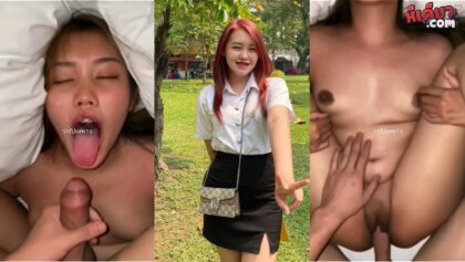 คลิปหลุด นักศึกษาทีเด็ด สวยแจ่มน่าเย็ดมากใส่แบรนเนมด้วยสงสัยขายหีจนรวย โดนเย็ดสดแตกคาปากน้ำควยเต็มปากแบบนี้ดูดน้ำควยเสียวๆเลยเด็ดดีจริงๆ