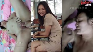 คลิปหลุด เป็นครูก็เงี่ยนเป็น โดนซอยหีซะเสียวไปหมดเลยหน้าตาอย่างร่านเลยคุณครูโดนซอยหีขนาดนี้ผัวครูมะเห็นจะว่ายังไงหนีไปเย็ดกับชู้ด้วยปะเนี่ย