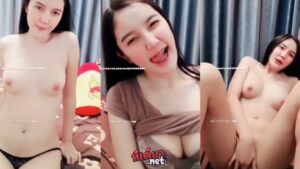 คลิปหลุดไลฟ์สดมาแรง สาวหน้าหุ่นน่าเย็ดนมอย่างใหญ่ มาขย่ำนมโชว์เสียว ต่อด้วยเบ็ดหีโชว์ร้องครางเสียวไม่ไหว